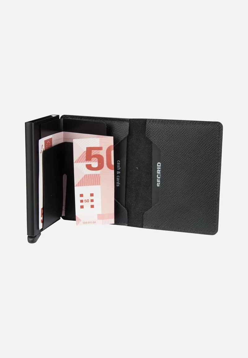 Slimwallet Crisple Black - Kartenetui