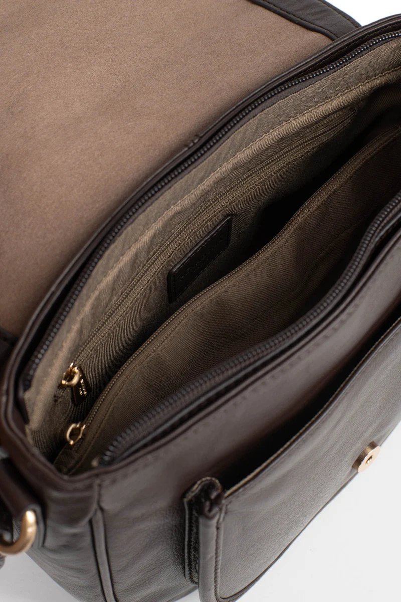 Sac porté travers - Cuir