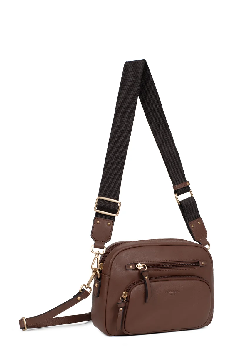Sac porté travers - Cuir