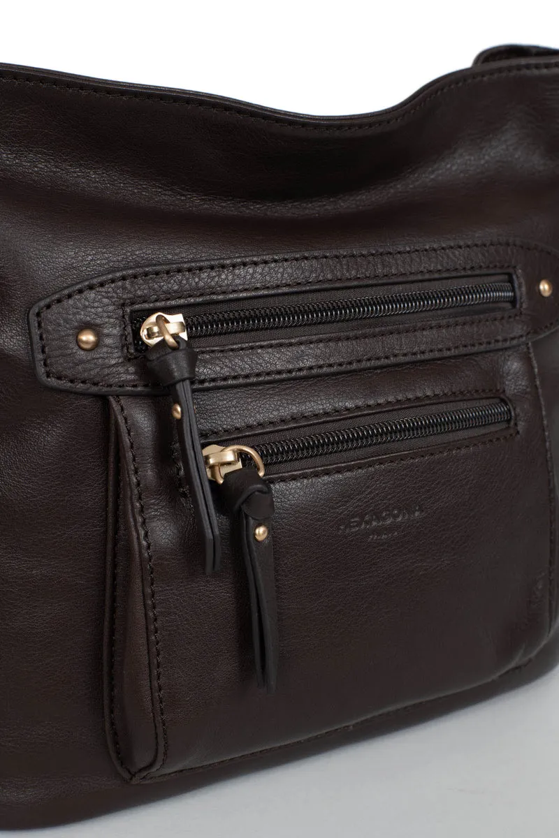 Sac porté travers - Cuir