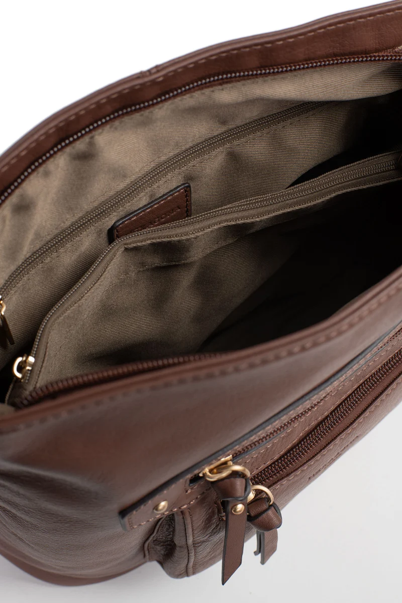 Sac porté travers - Cuir