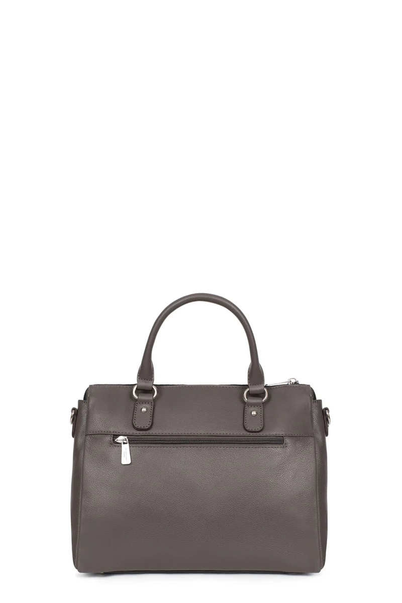 Sac porté main 2 poignées - Cuir