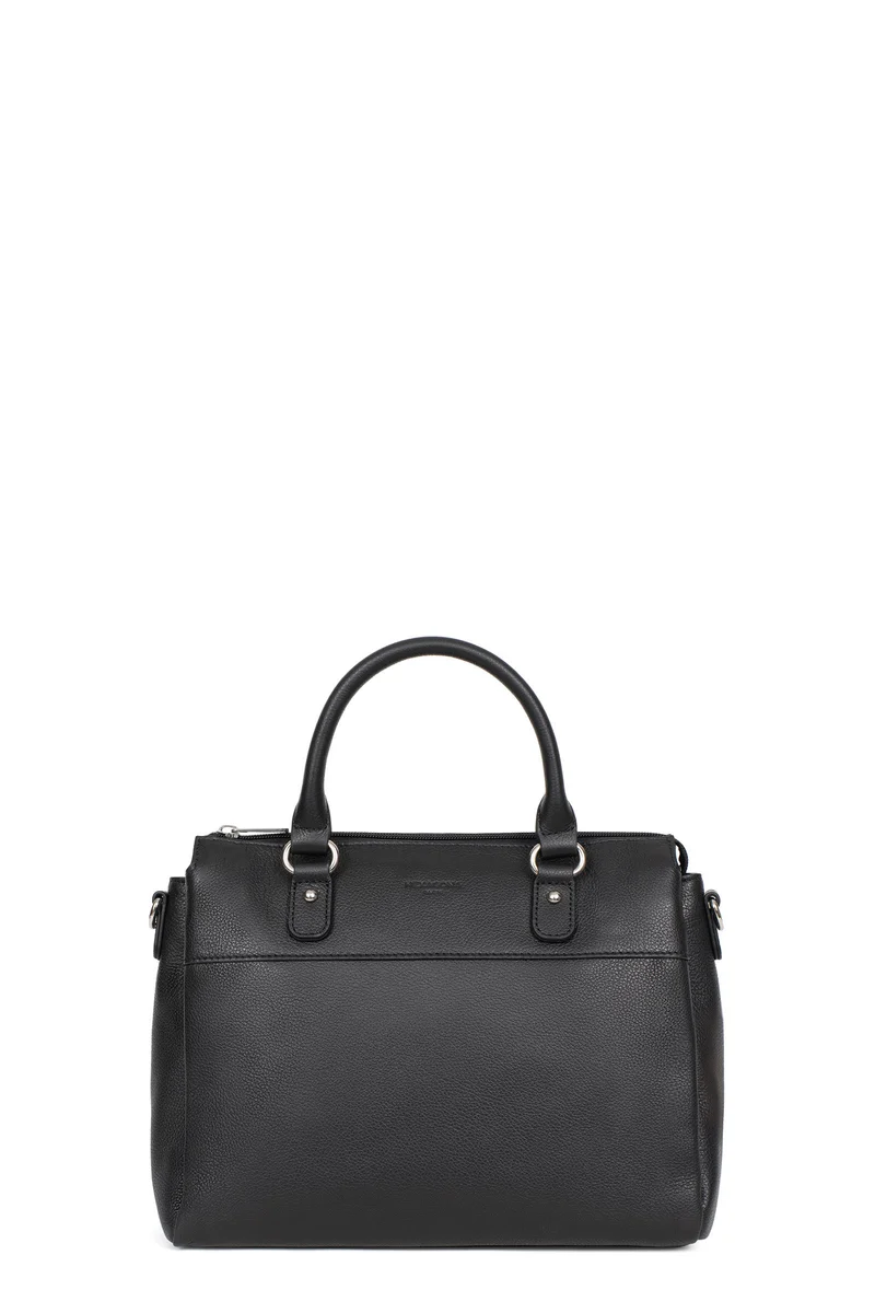 Sac porté main 2 poignées - Cuir