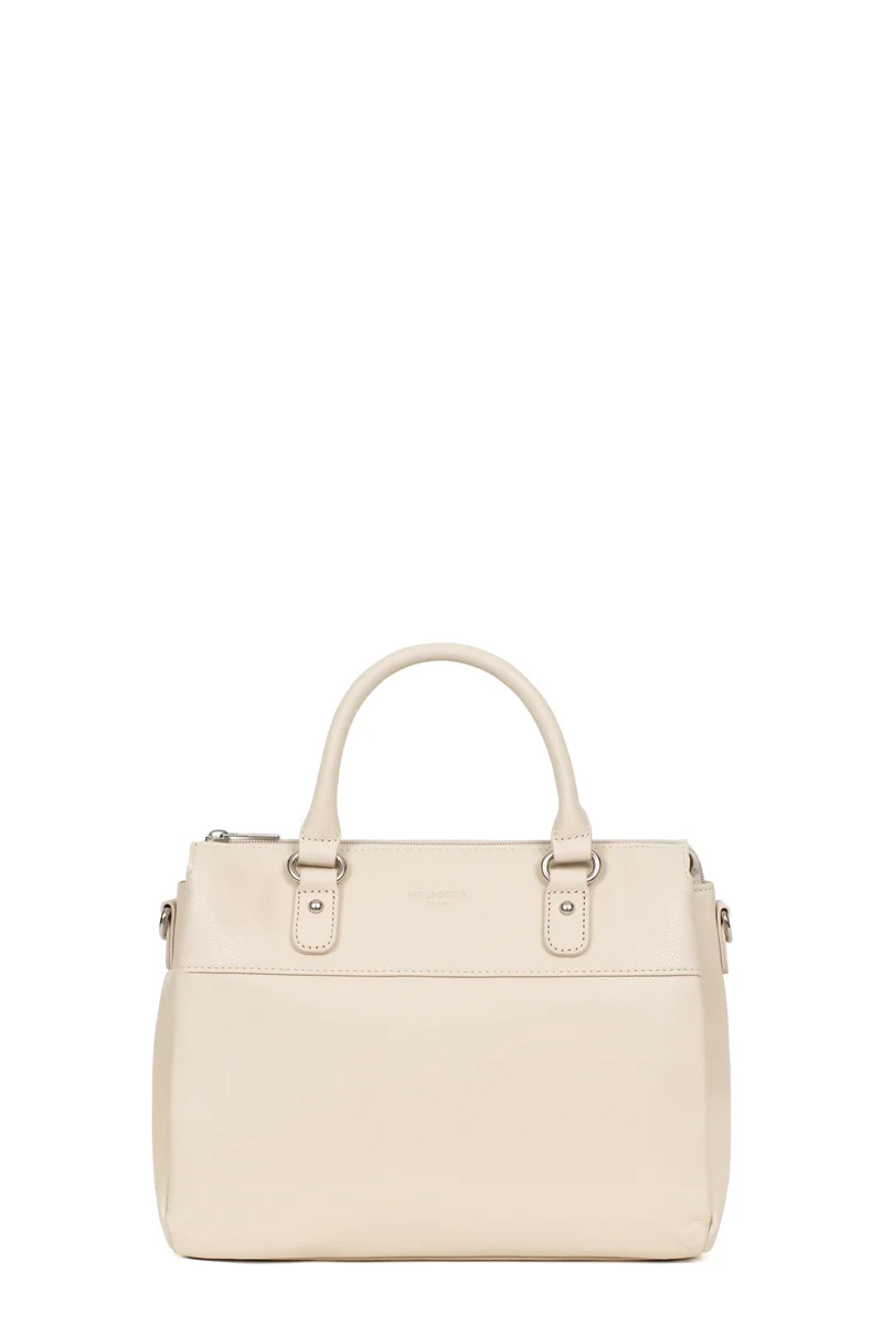 Sac porté main 2 poignées - Cuir