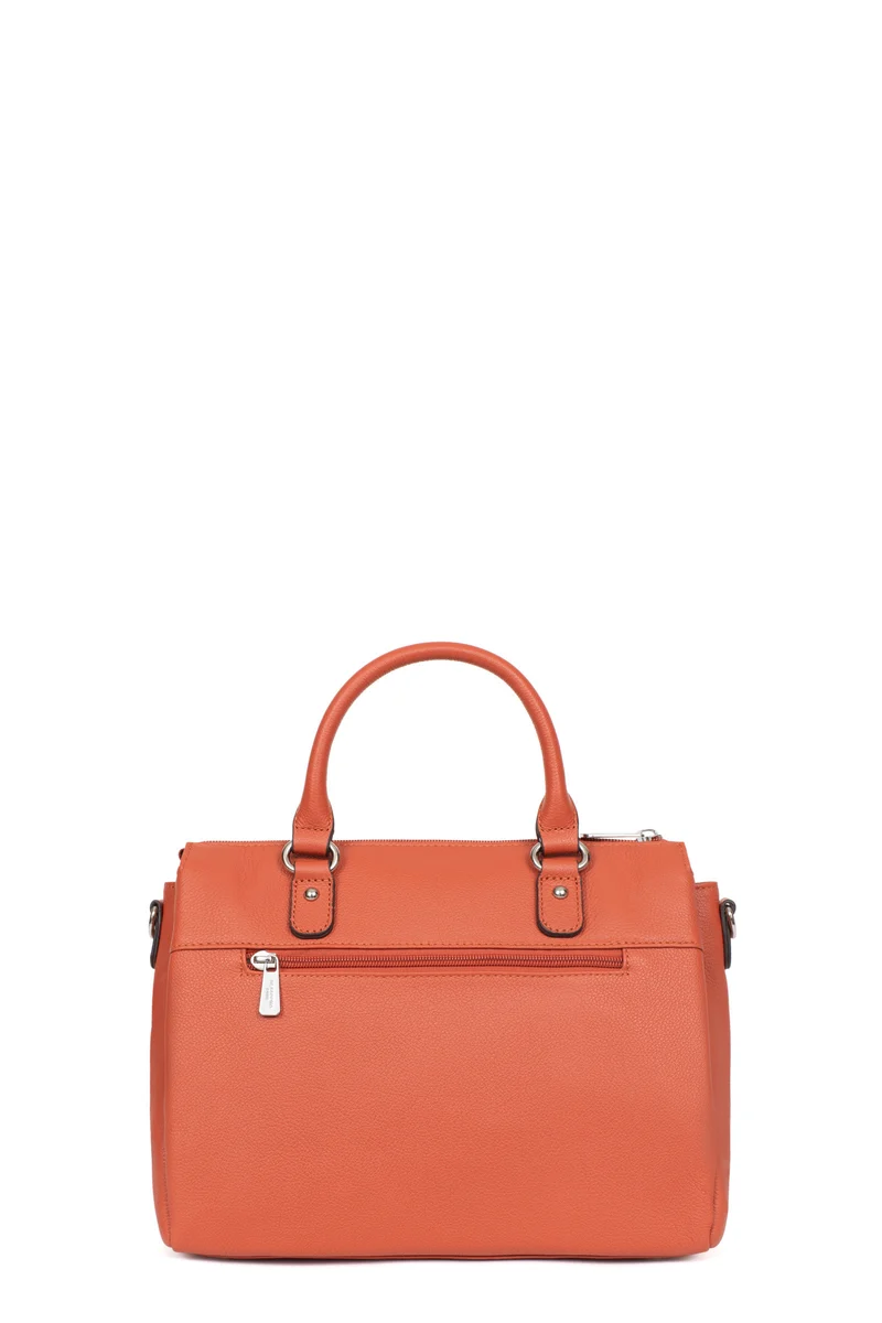 Sac porté main 2 poignées - Cuir