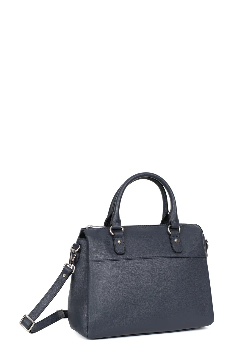 Sac porté main 2 poignées - Cuir