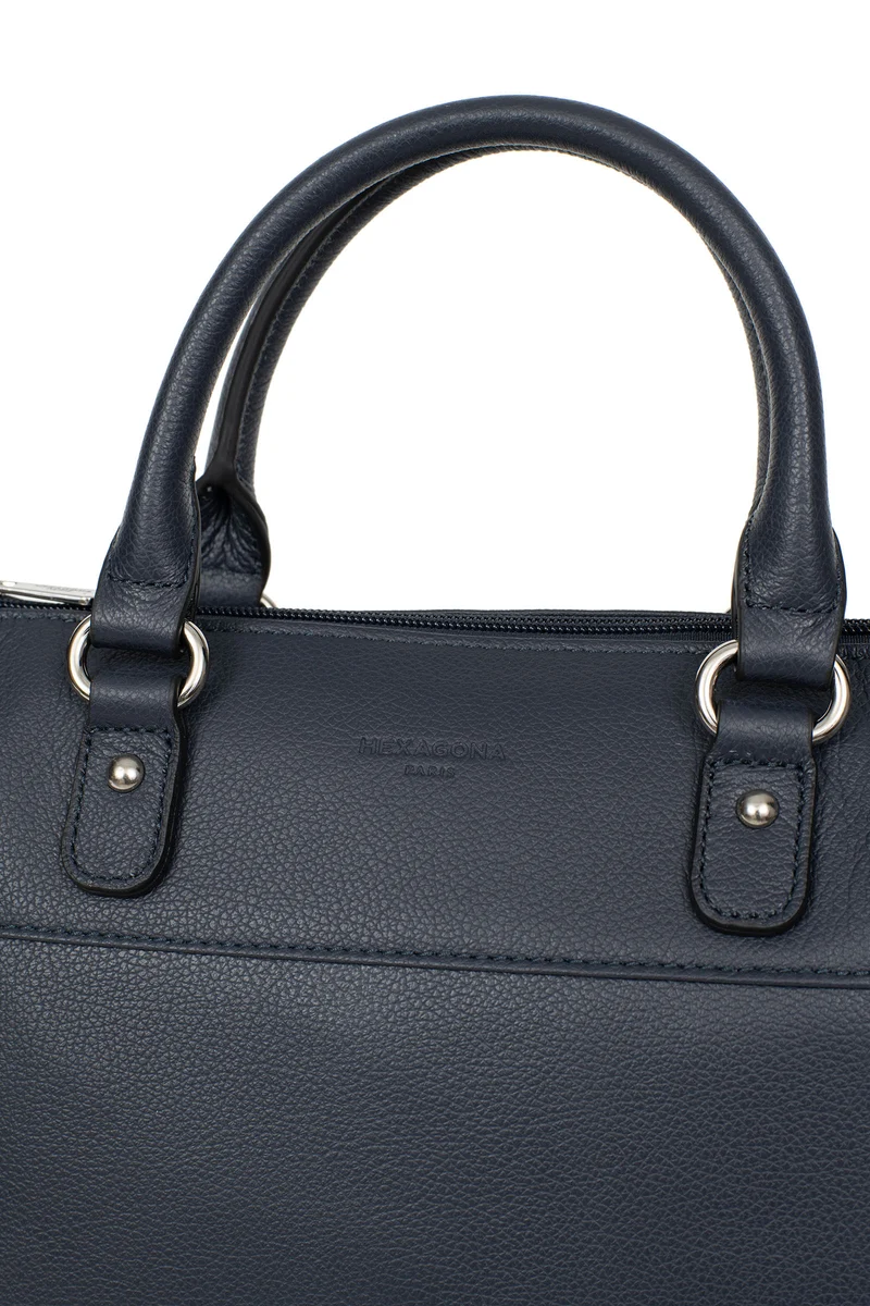 Sac porté main 2 poignées - Cuir