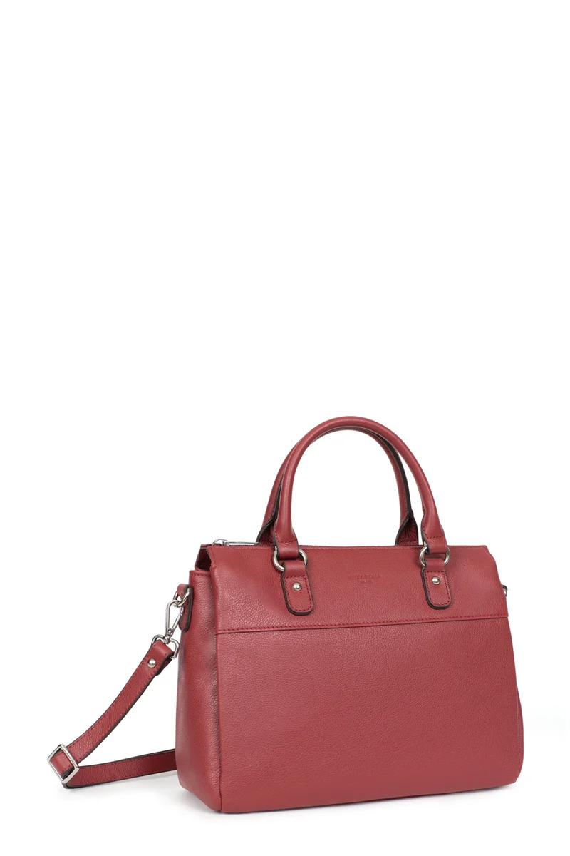 Sac porté main 2 poignées - Cuir