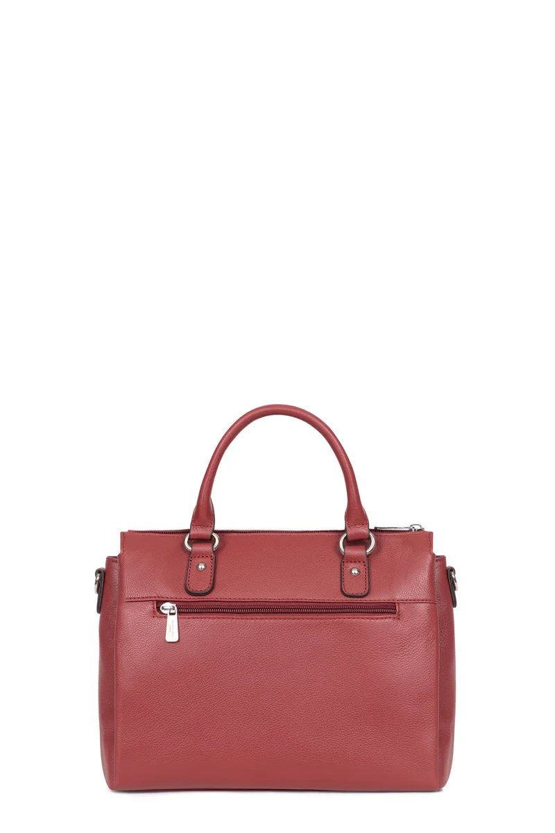 Sac porté main 2 poignées - Cuir