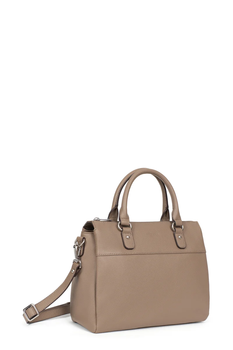 Sac porté main 2 poignées - Cuir