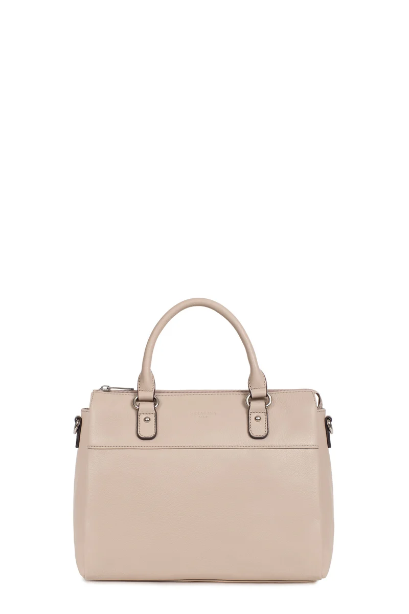 Sac porté main 2 poignées - Cuir