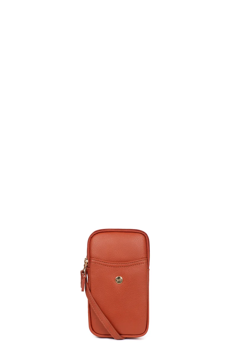 Pochette téléphone - Cuir