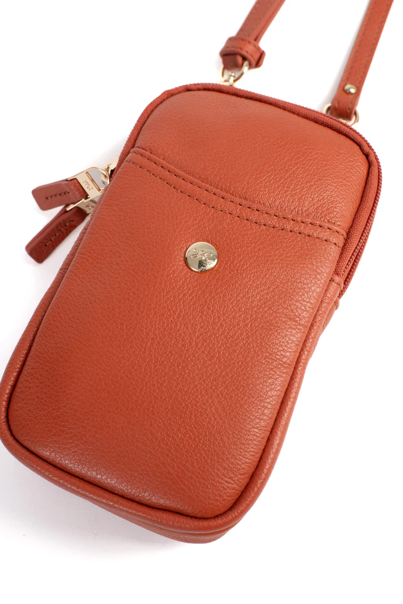 Pochette téléphone - Cuir