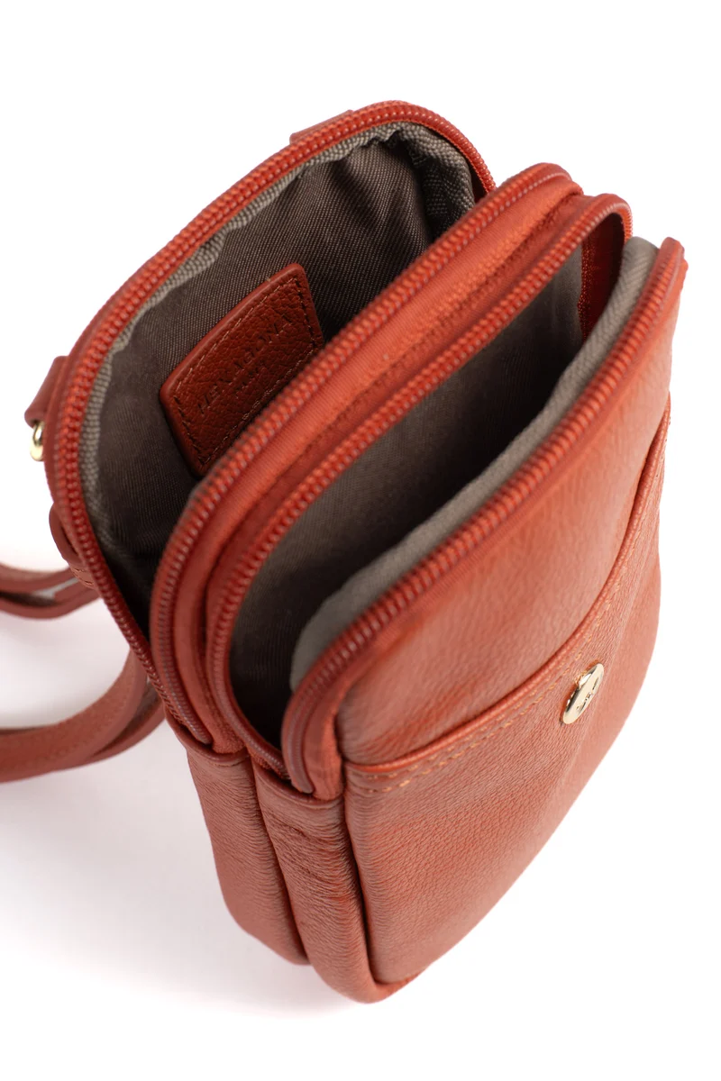 Pochette téléphone - Cuir