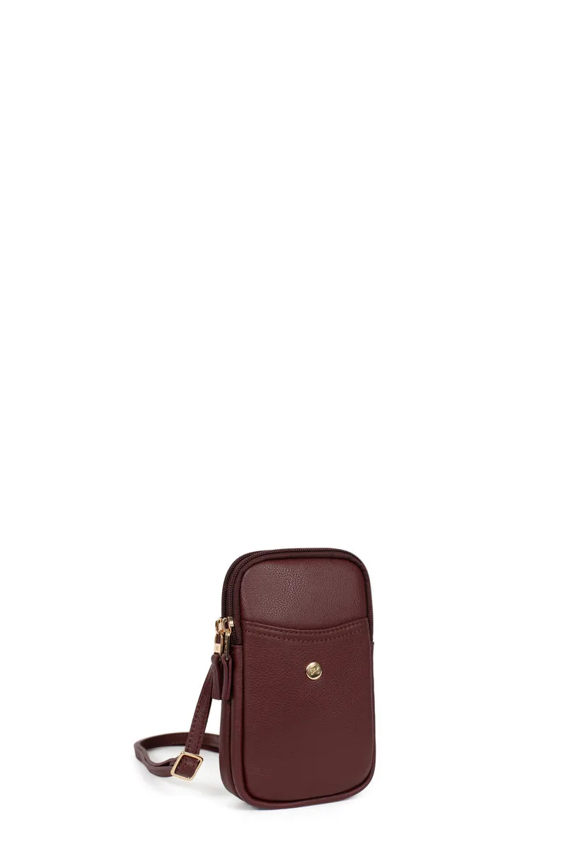 Pochette téléphone - Cuir