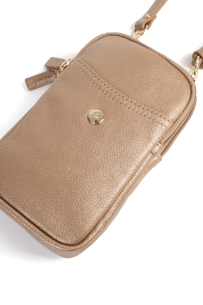 Pochette téléphone - Cuir