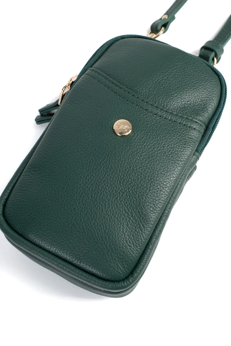 Pochette téléphone - Cuir