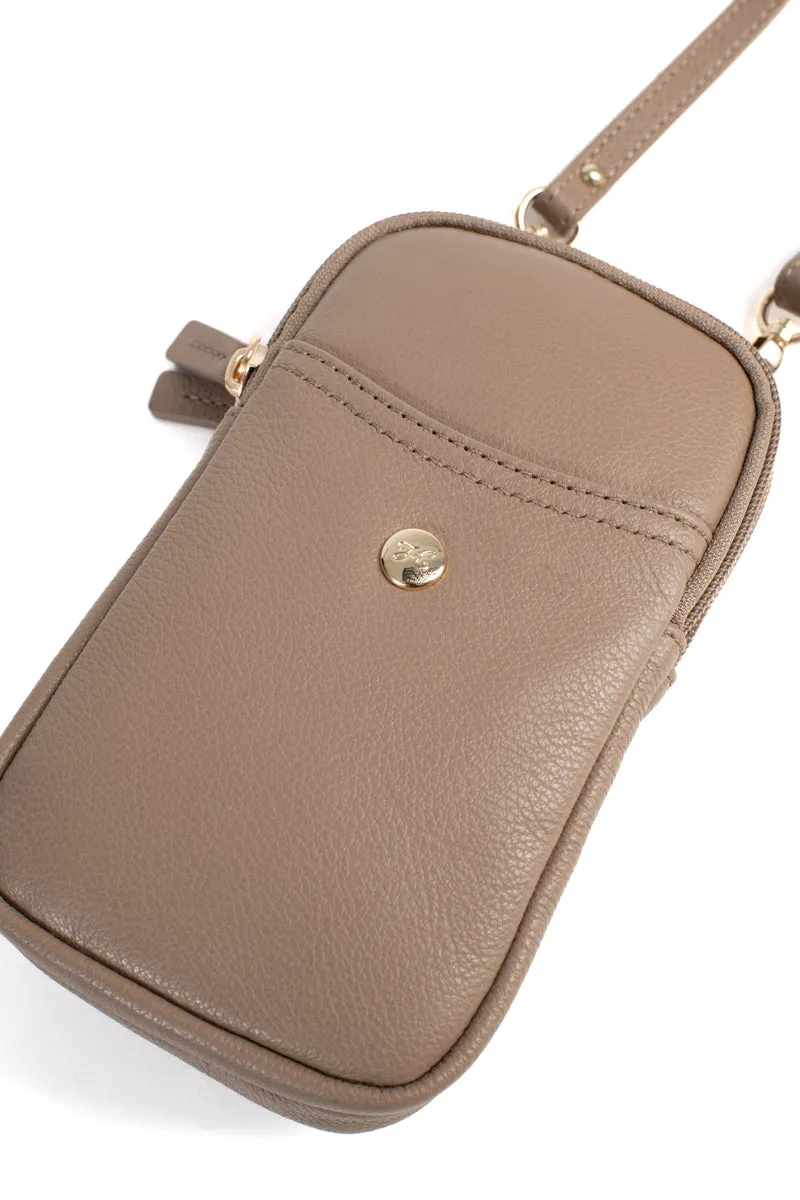 Pochette téléphone - Cuir