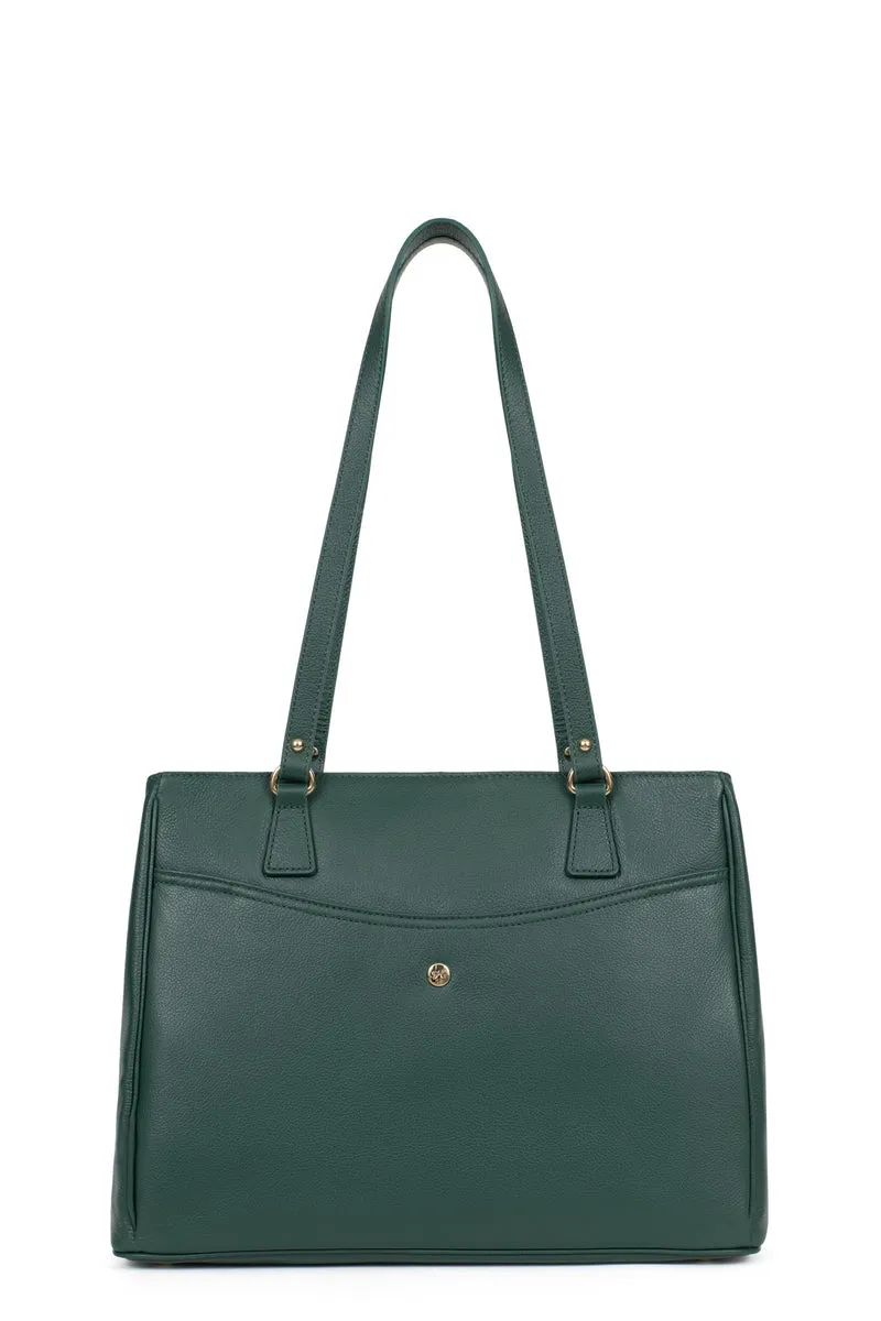 Sac porté épaule 2 anses - A4 - Cuir