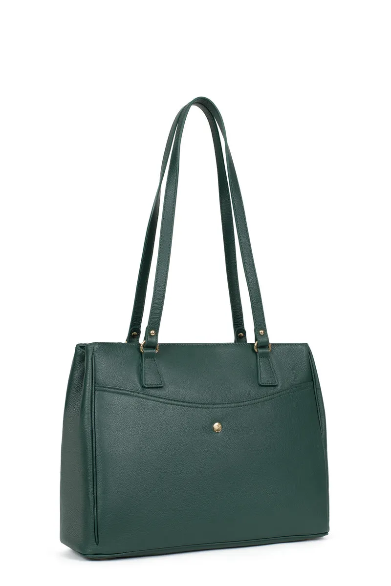 Sac porté épaule 2 anses - A4 - Cuir