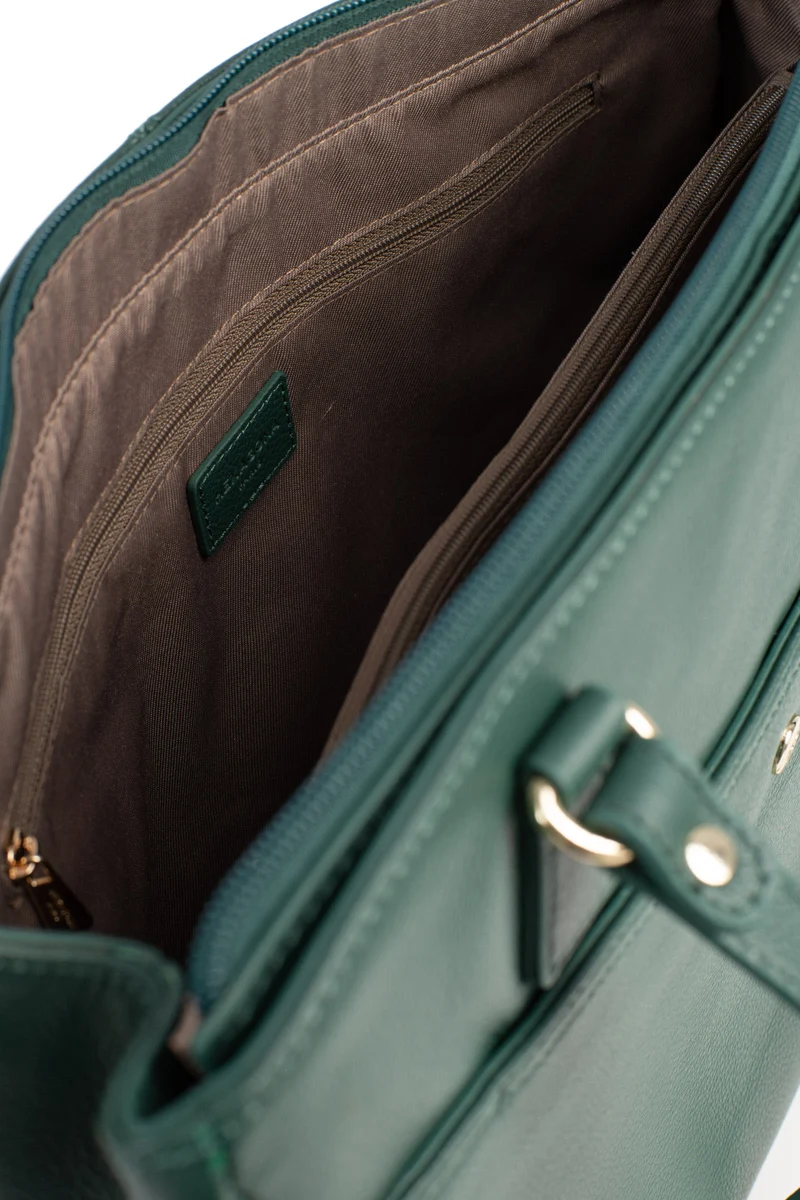 Sac porté épaule 2 anses - A4 - Cuir