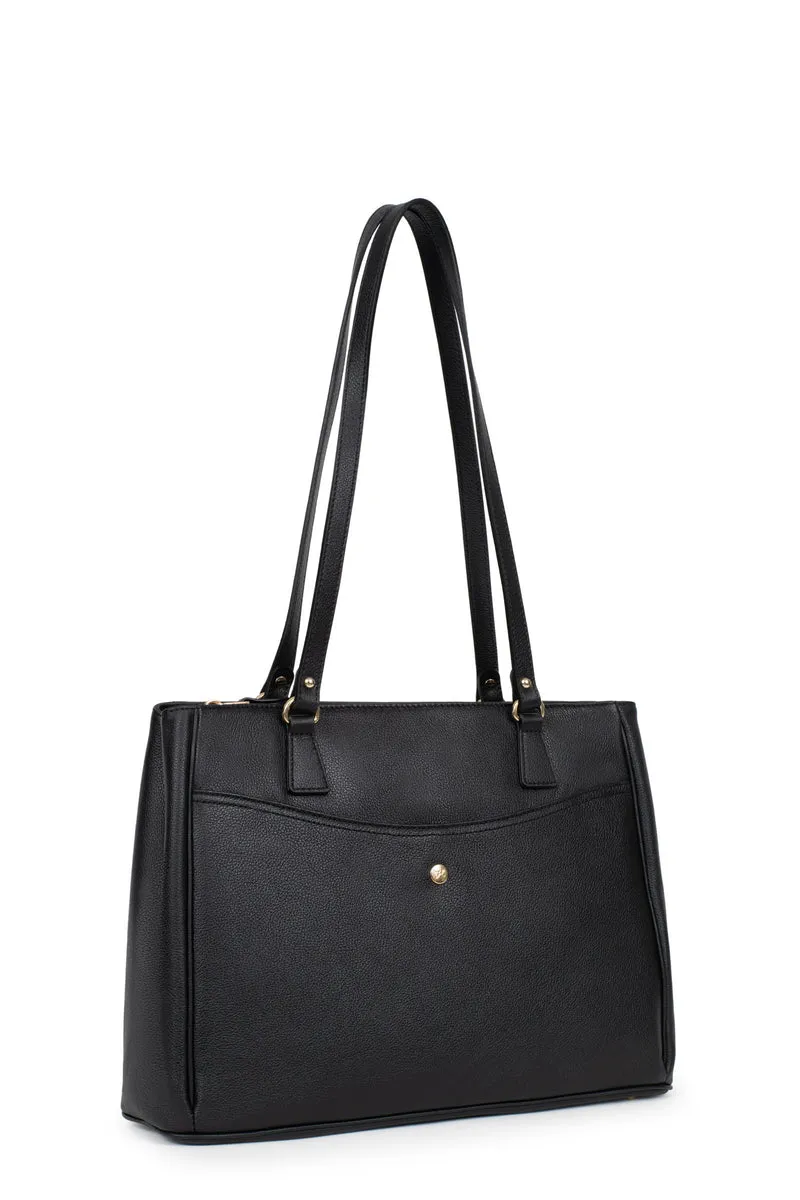 Sac porté épaule 2 anses - A4 - Cuir