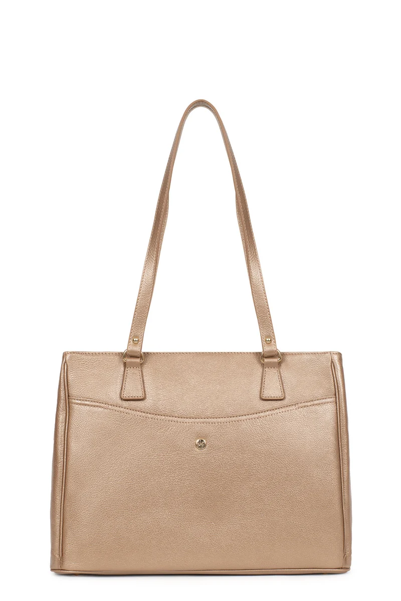 Sac porté épaule 2 anses - A4 - Cuir