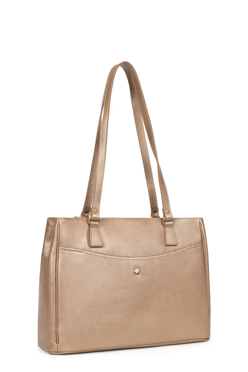 Sac porté épaule 2 anses - A4 - Cuir
