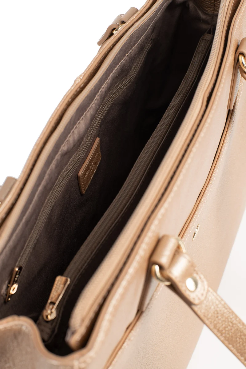 Sac porté épaule 2 anses - A4 - Cuir