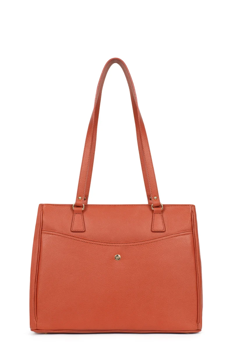 Sac porté épaule 2 anses - A4 - Cuir