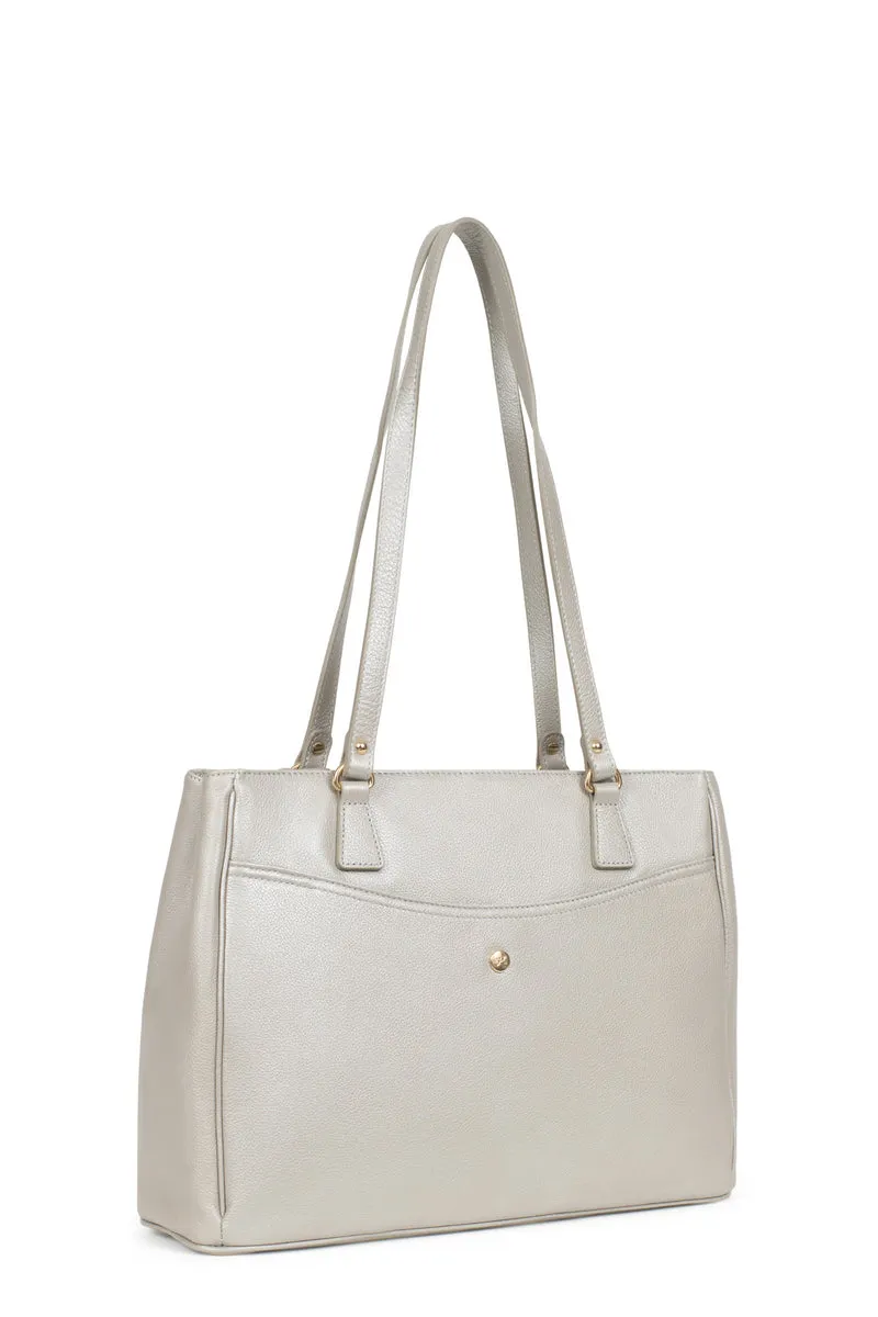 Sac porté épaule 2 anses - A4 - Cuir