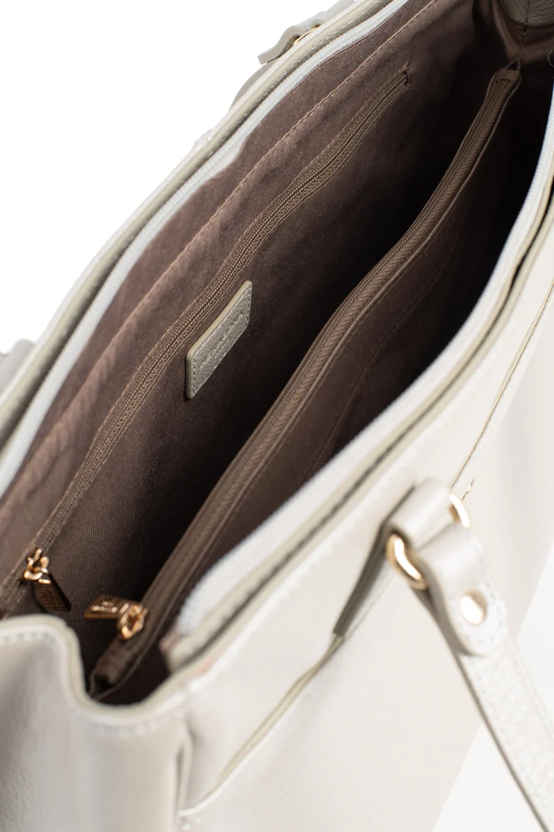 Sac porté épaule 2 anses - A4 - Cuir
