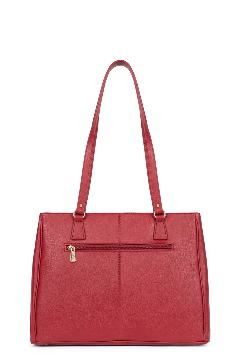 Sac porté épaule 2 anses - A4 - Cuir