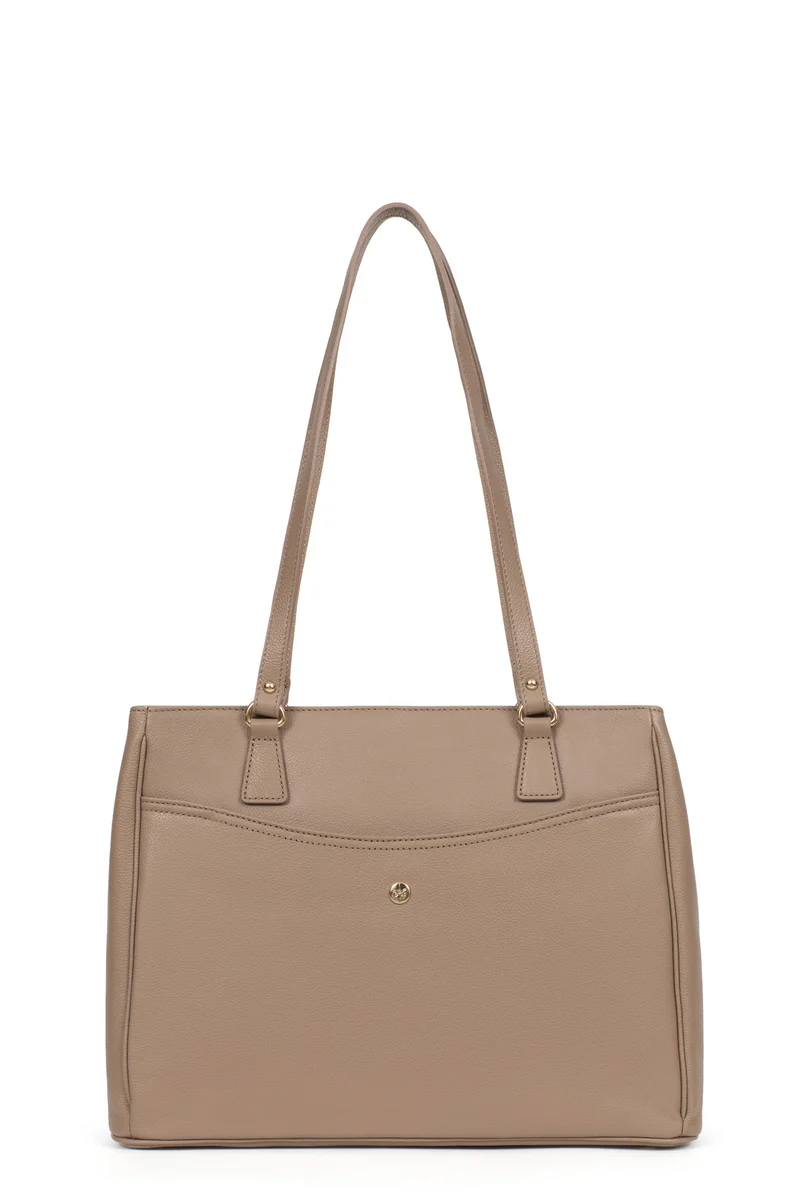 Sac porté épaule 2 anses - A4 - Cuir