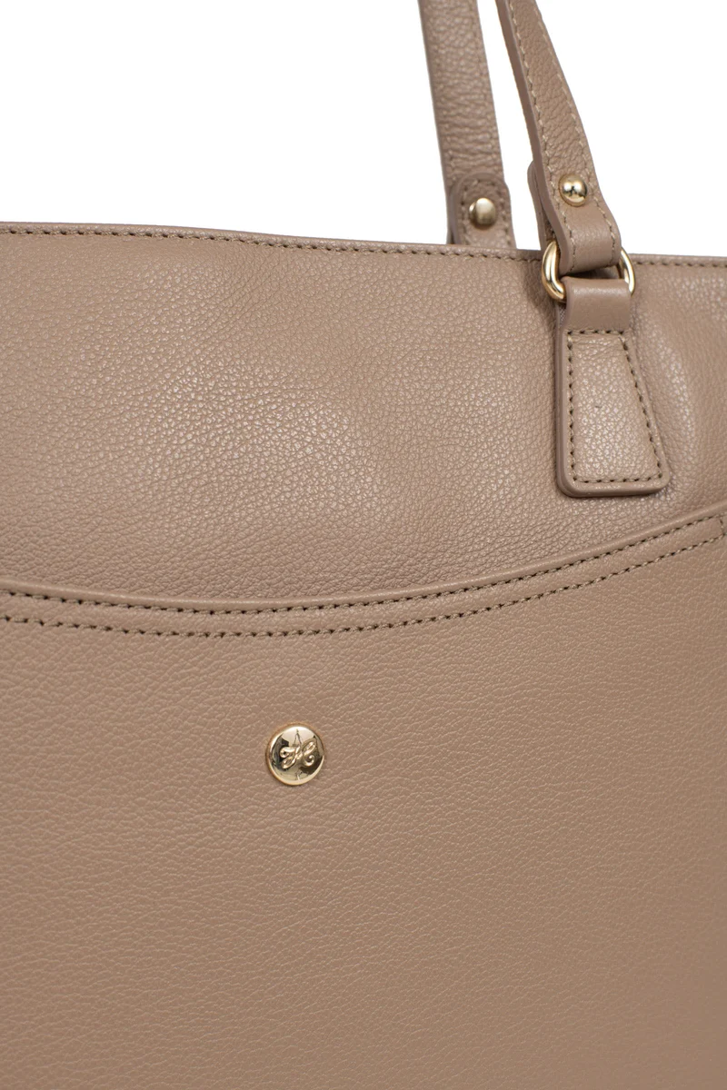 Sac porté épaule 2 anses - A4 - Cuir