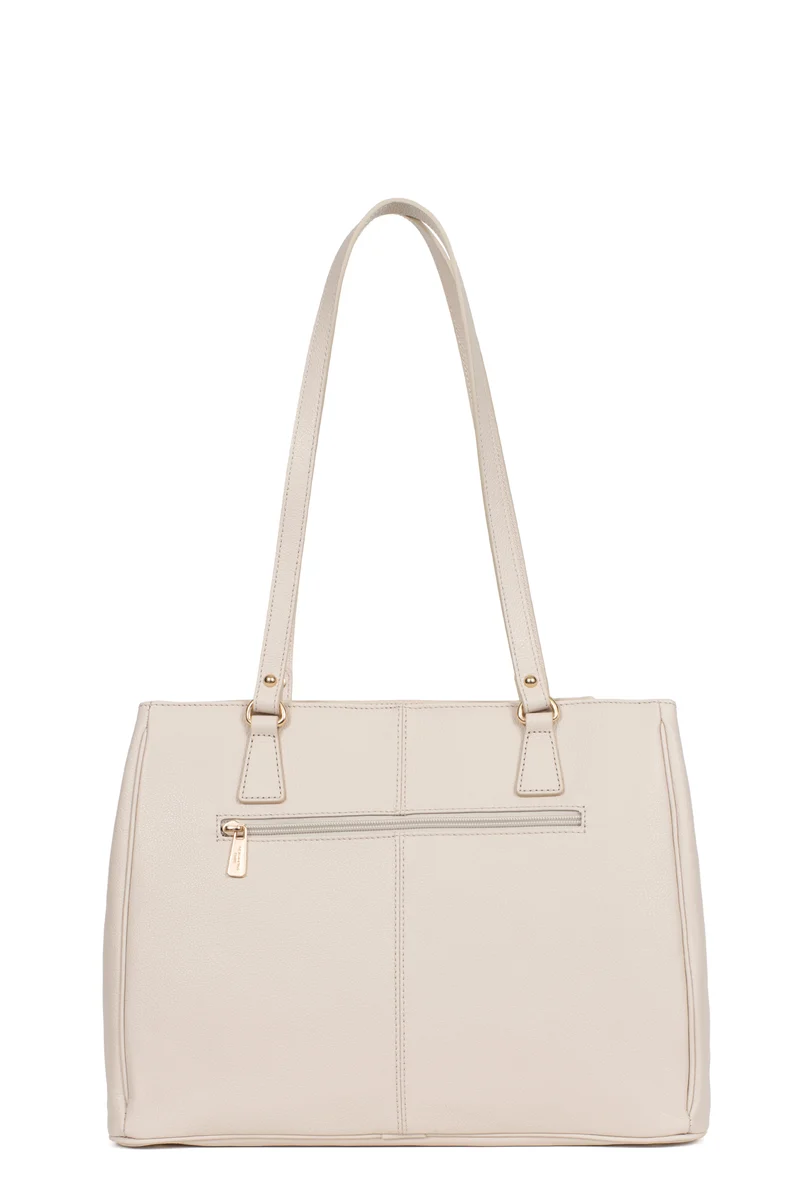 Sac porté épaule 2 anses - A4 - Cuir