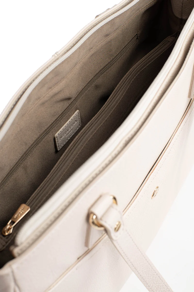 Sac porté épaule 2 anses - A4 - Cuir