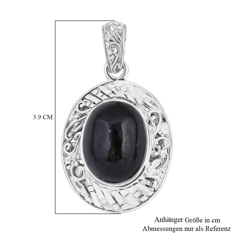 Labradorit Anhänger 925 Silber ca. 9,35 ct.