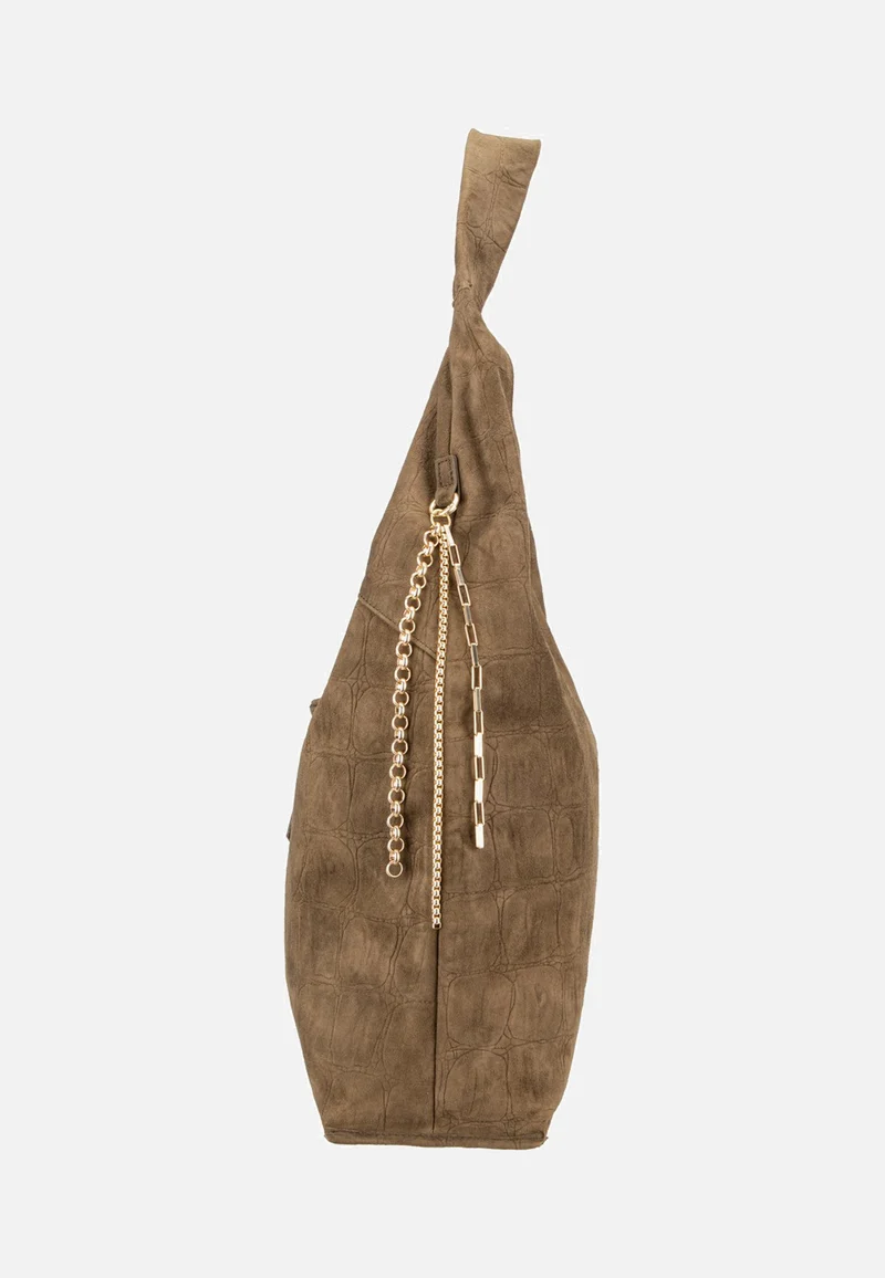 Velvet Wild Hobo Khaki - Hobo Bag