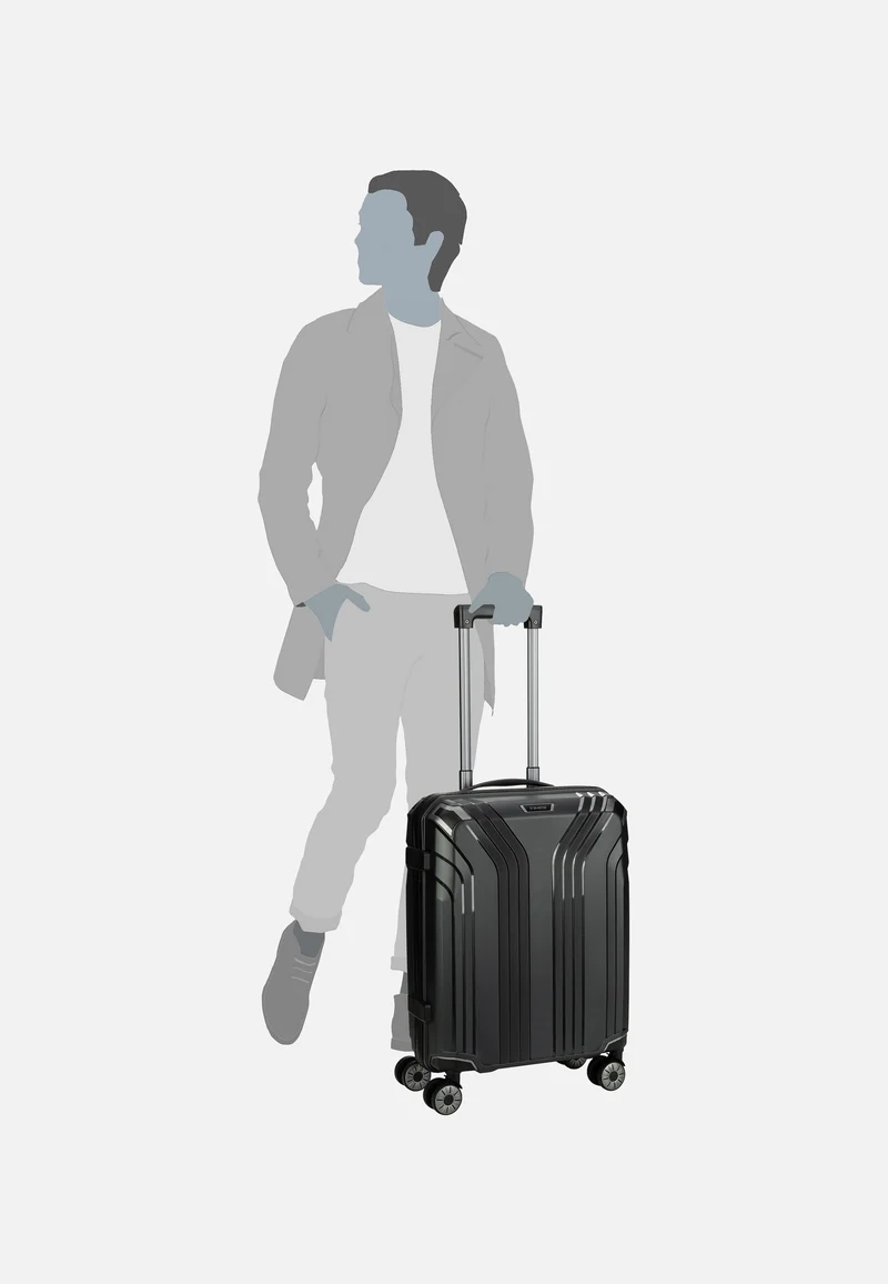 Elvaa 4w Trolley S Schwarz - Koffer