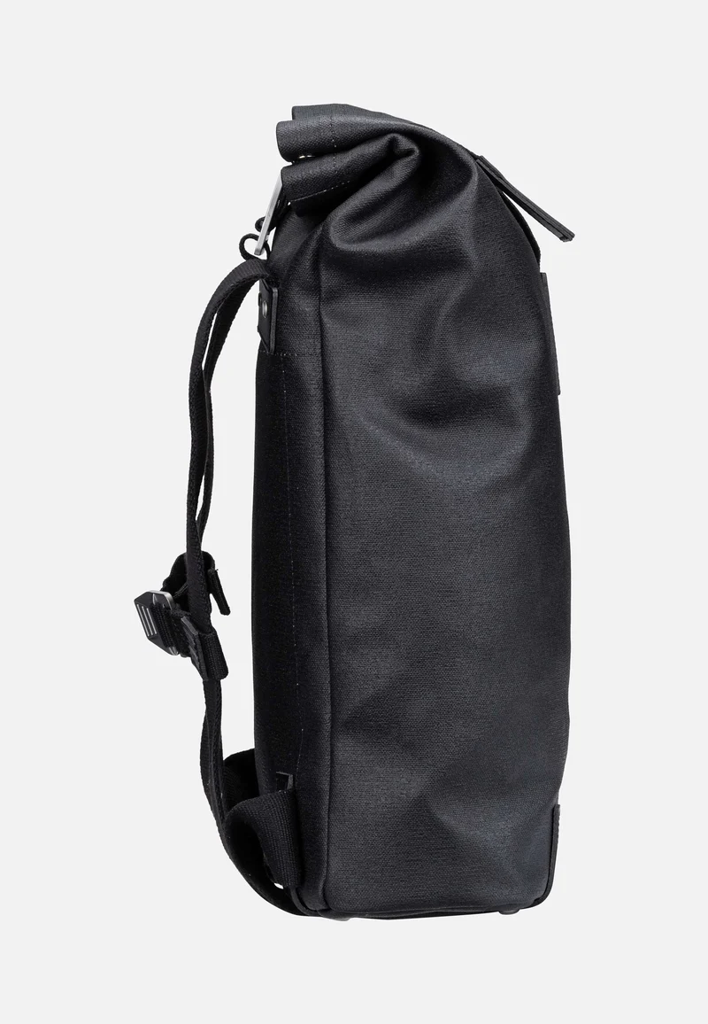 Pickwick Cotton Canvas 12 L Black - Rolltop Rucksack