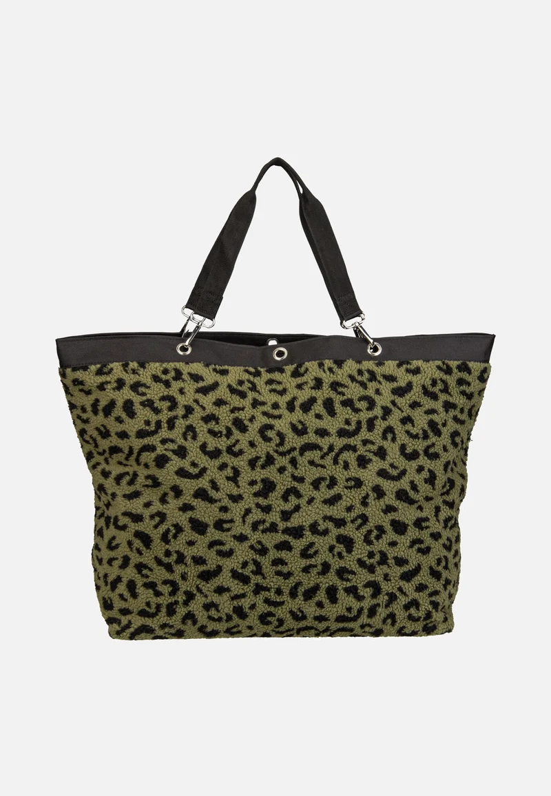 Shopper XL Teddy Leo Olive - Einkaufstasche