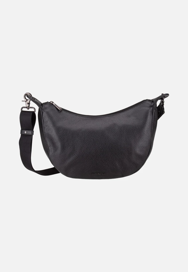 Mellow Leather Hobo FZT03 Nero - Hobo Bag