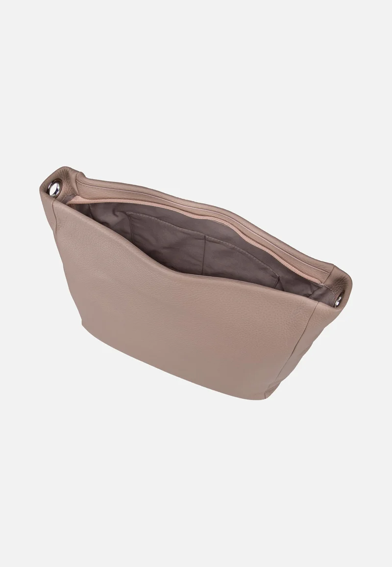 Mellow Leather Large FZT04 Warm Taupe - Crossbody Bag