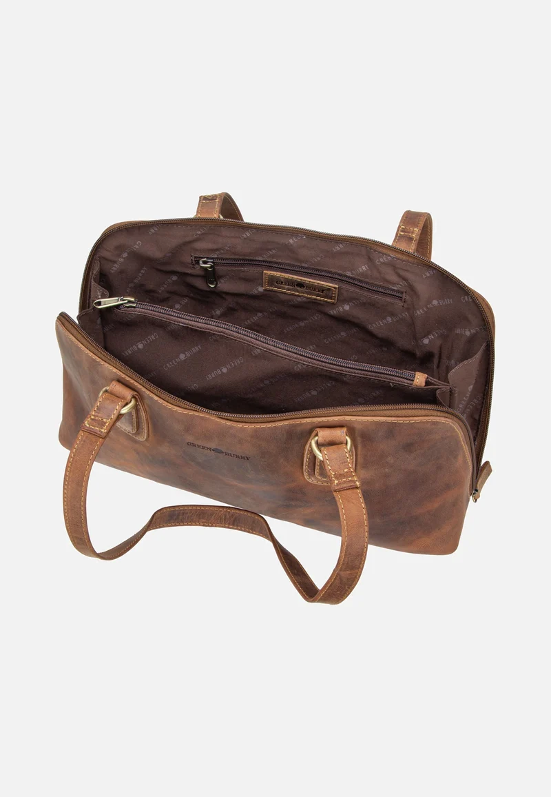 Vintage Rv-Shopper Small Sattelbraun - Einkaufstasche