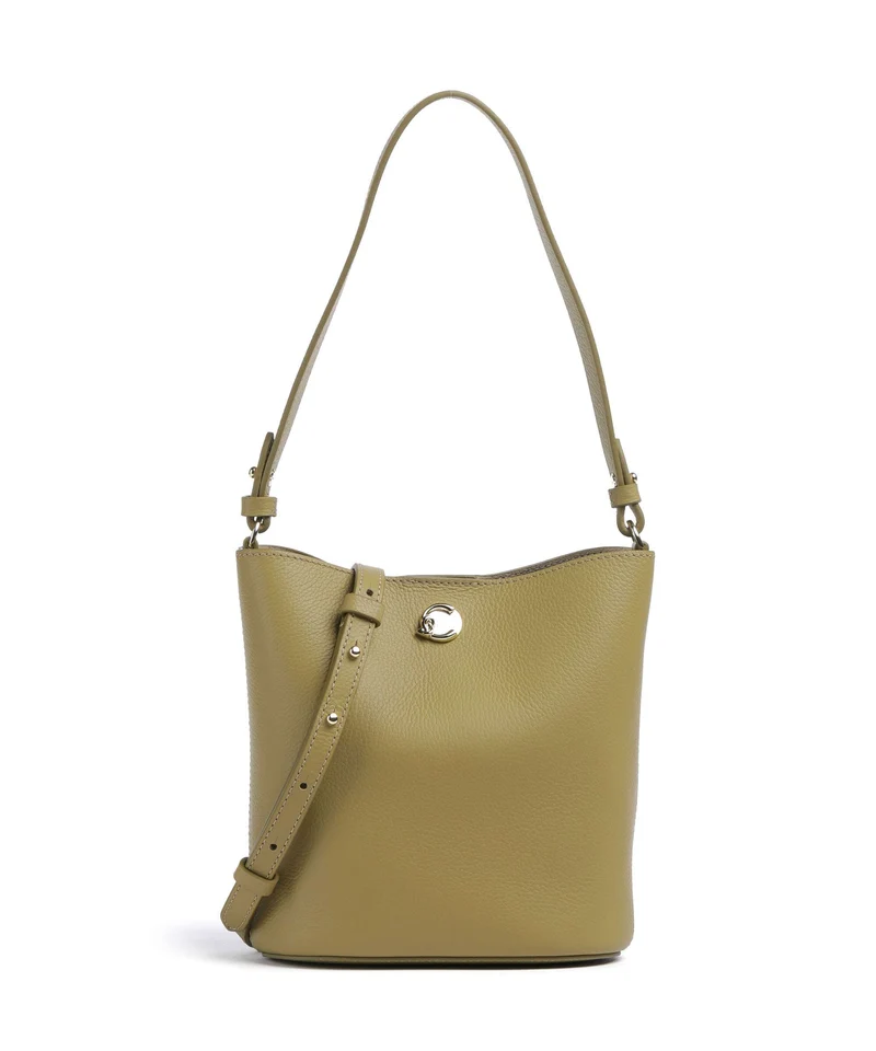 Coccinelle Nikla Bucket Handtasche seagrass/sandshell