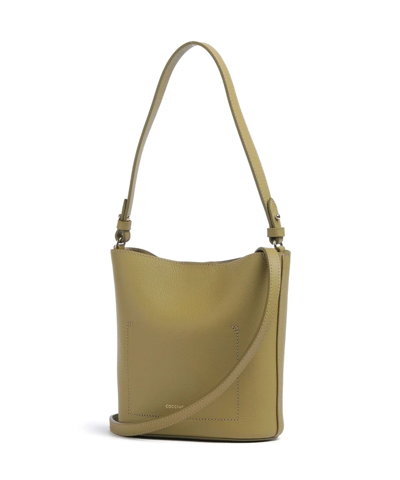 Coccinelle Nikla Bucket Handtasche seagrass/sandshell