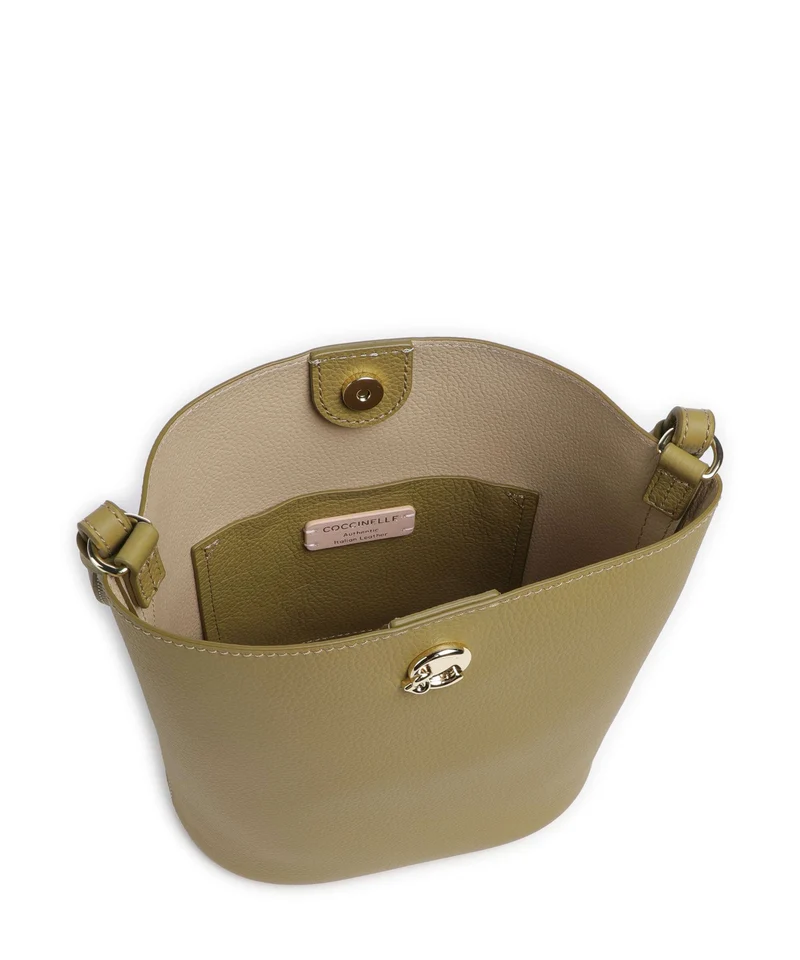 Coccinelle Nikla Bucket Handtasche seagrass/sandshell