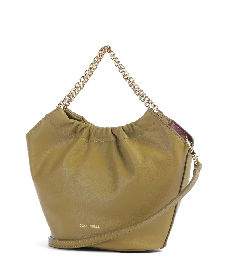 Coccinelle Smash Bucket Handtasche seagrass