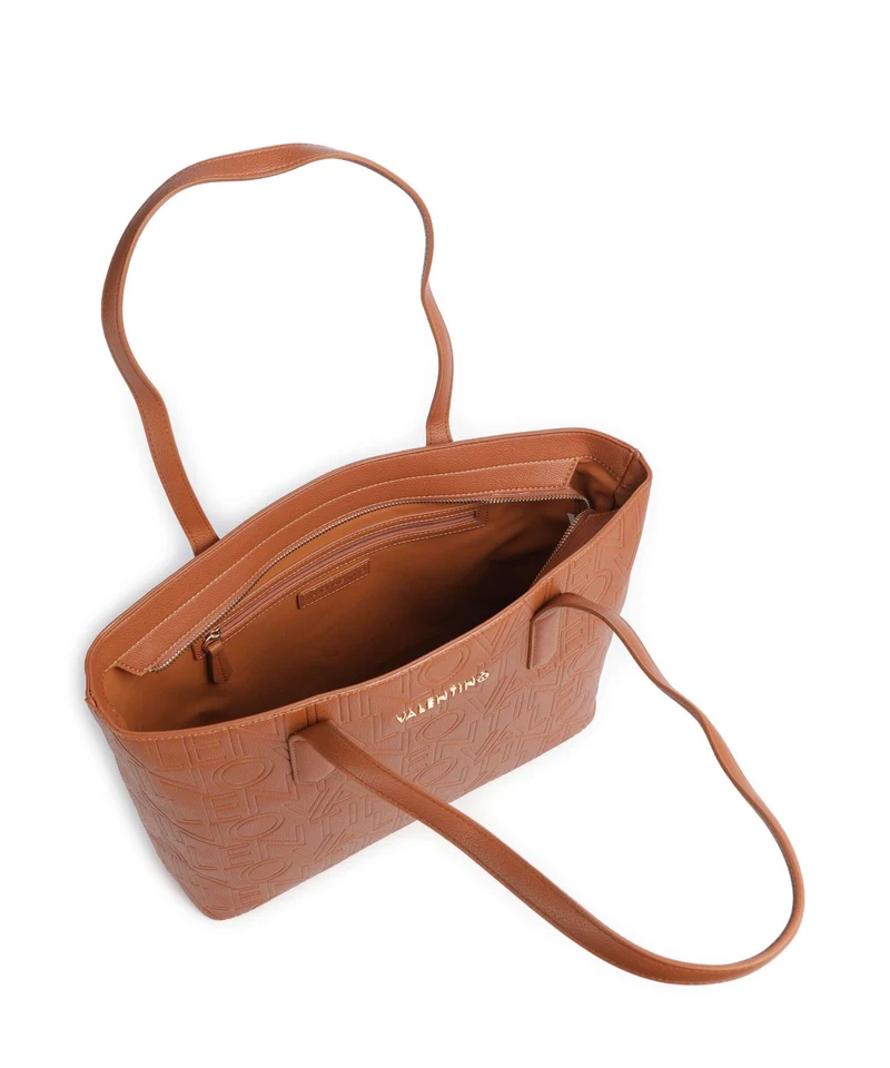 Valentino Bags Pansy Shopper cuoio